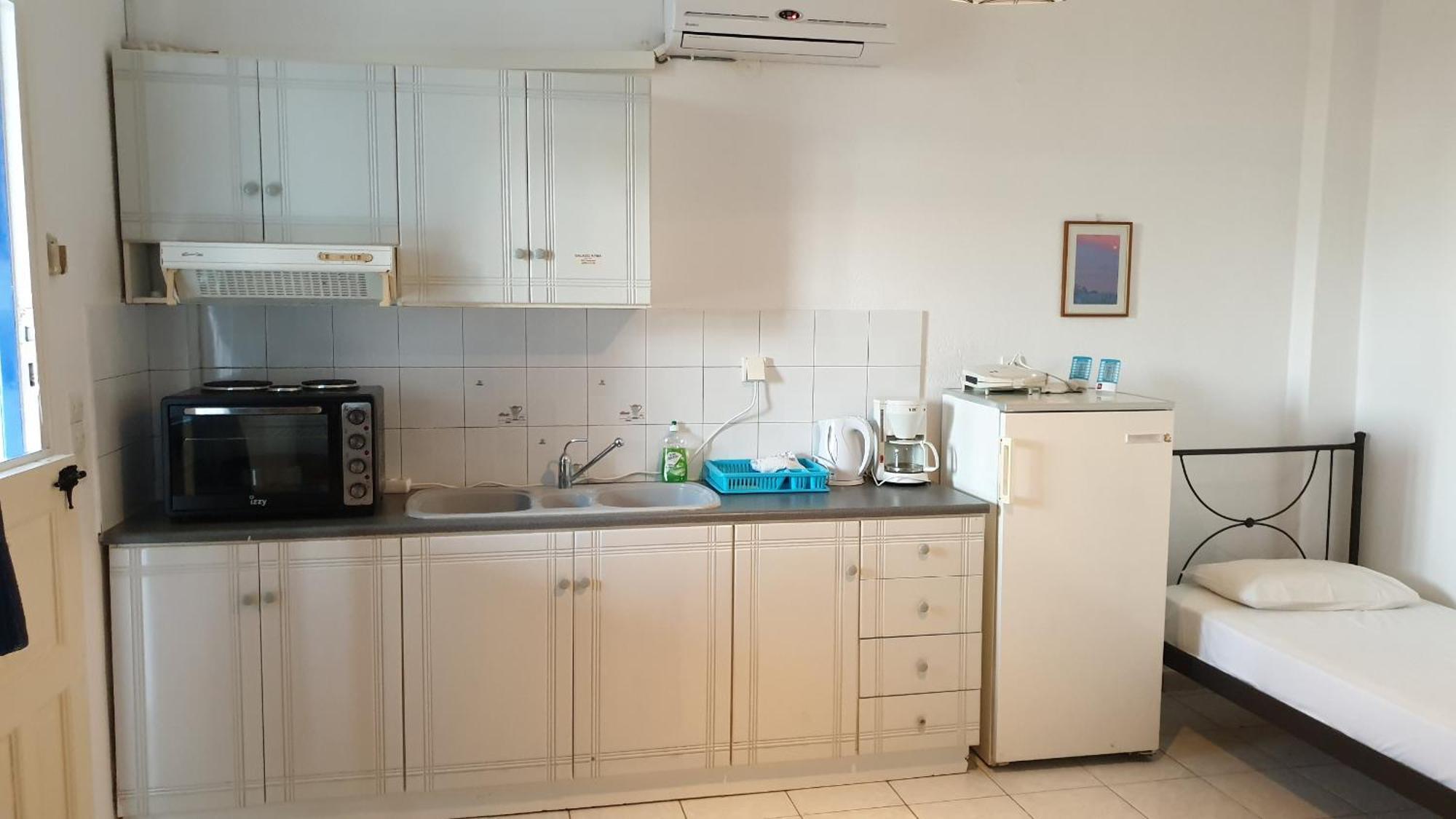Galazio Kyma Apartman Ájosz Joánisz Szoba fotó